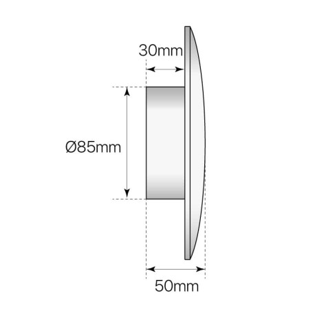 Aplique LED exterior Morgan-1 7w I-TEC
