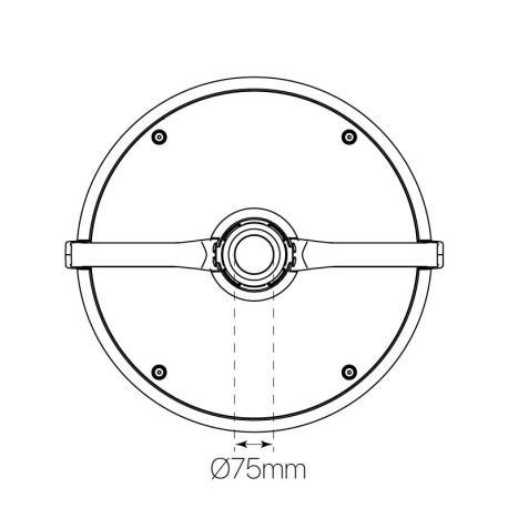 Farola LED Divo residencial 40w On-Off I-TEC