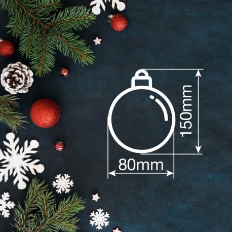 Pack 12 bolas de navidad LED 8cm luz cálida 3xLR44 GSC