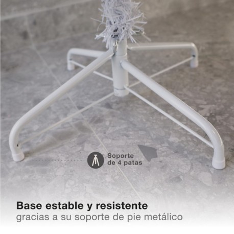 Árbol de navidad artificial Kelo  Blanco GSC