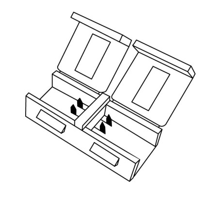 Conector intermedio tira led Lotus 230v I-TEC