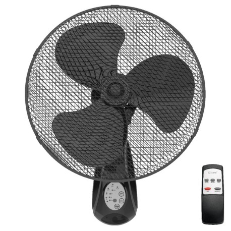 Ventilador de pared Sautar con mando negro GSC