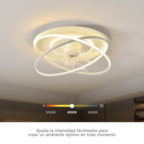 Ventilador techo rotativo Olmeto CCT blanco GSC