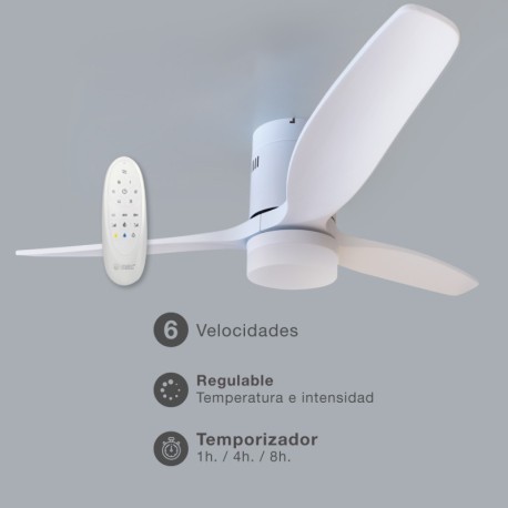 Ventilador de techo Kasama blanco GSC