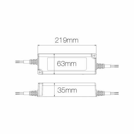 Fuente de alimentación 48VCD TOP IP65 Beneito Faure