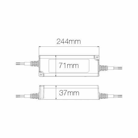 Fuente de alimentación 48VCD TOP IP65 Beneito Faure