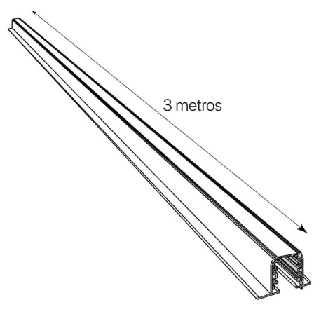 Carril Kodiak empotrar 3 metros I-TEC