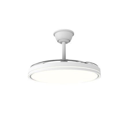 Ventilador de techo Land 60w CCT blanco CristalRecord