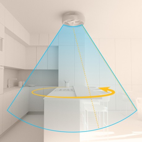 Ventilador de techo Daya Style blanco Sulion