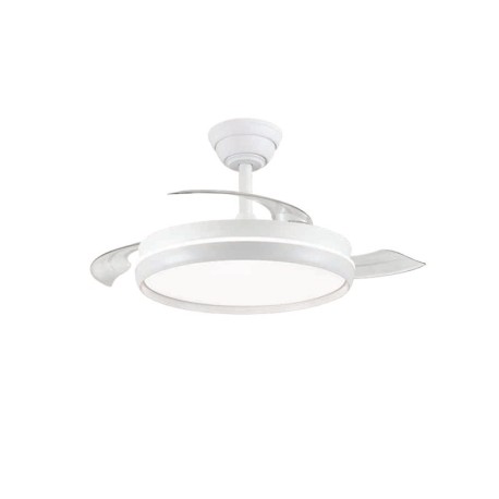 Ventilador de techo Charly Evo 60w CCT blanco CristalRecord