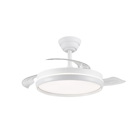 Ventilador de techo Charly Evo 60w CCT blanco CristalRecord