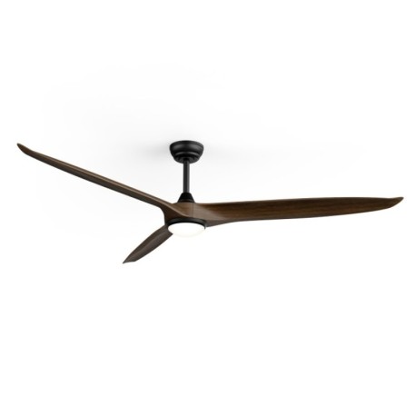 Ventilador de techo Nova XXL con luz negro Sulion