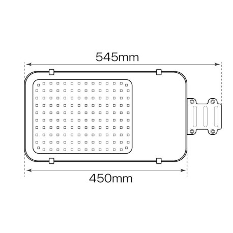 Luminaria vial Cheap 100w gris plata IP65 I-TEC