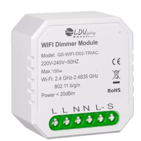 Pastilla reguladora Smart Wifi para LED max 150w LDVligjting
