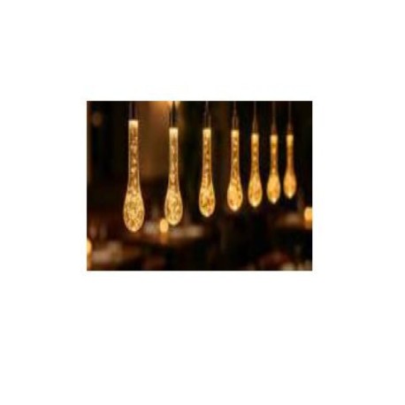 Guirnalda 10 gotas luminosas led cálido Vaelza