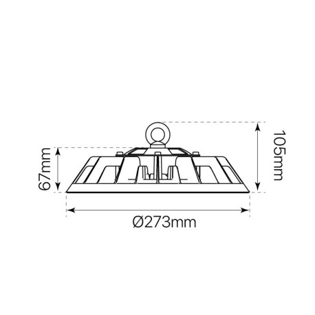 Campana LED Balak 100w I-TEC