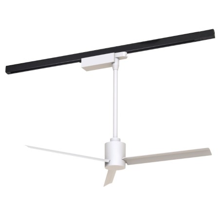 Ventilador de techo para carril trifásico 12w blanco Mantra