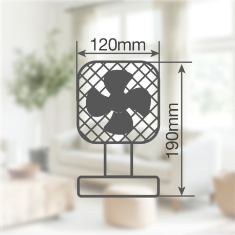 Mini ventilador de mano plegable Coober con luz USB GSC