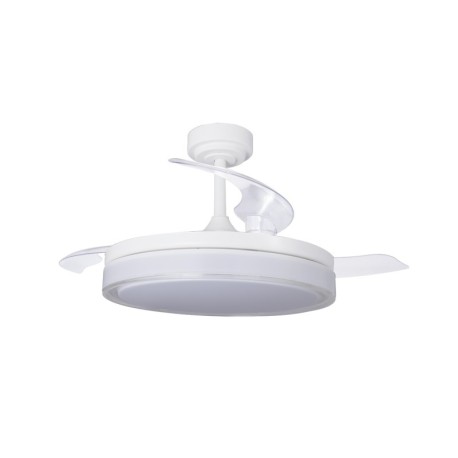 Ventilador de techo LED Aneto blanco 72w CCT CristalRecord