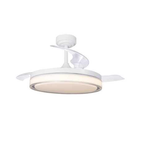 Ventilador de techo LED Aneto blanco 72w CCT CristalRecord