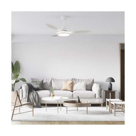Ventilador de techo Stel TL 31w CCT Cristalrecord