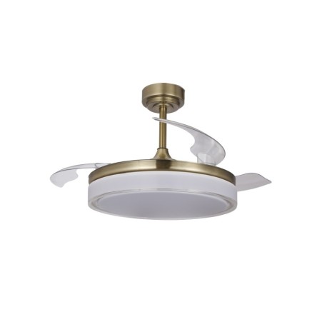 Ventilador de techo LED Aneto  72w CCT CristalRecord