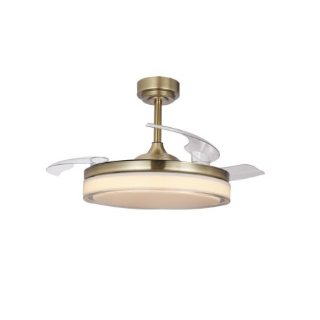 Ventilador de techo LED Aneto  72w CCT CristalRecord