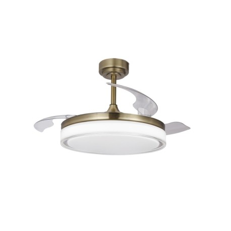 Ventilador de techo LED Aneto  72w CCT CristalRecord