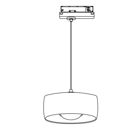 Luminaria Utopía carril trifásico 10w CCT I-TEC