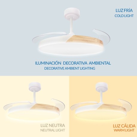 Ventilador de techo Coal Nature CCT Mimotec