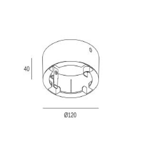 Accesorio downlight Element blanco Forlight