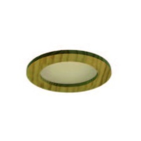 Downlight empotrable redondo Ipsum madera 23w 2300 lm Aimur