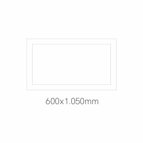 Lámparas Mirrow 600x1050mm CCT Casambi Beneito Faure
