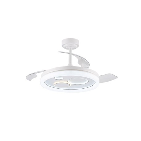 Ventilador de techo Naira 50w CCT negro CristalRecord