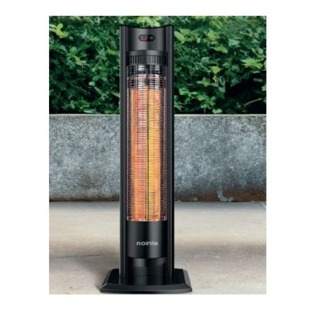 Lámpara calefactora Khalo fibra carbono portátil Rointe