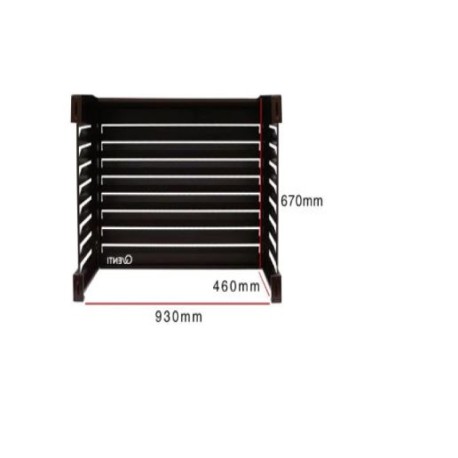 Carcasa CAL100 aire acondicionado base 100*75*50cm Qventi