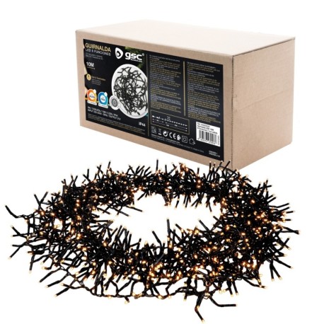 Guirnalda LED 10m 8 funciones 1000 LEDs GSC