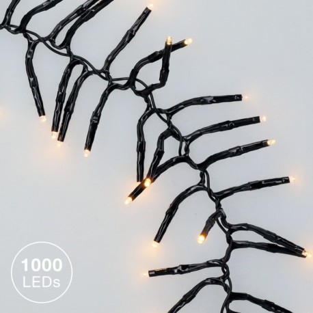 Guirnalda LED 10m 8 funciones 1000 LEDs GSC