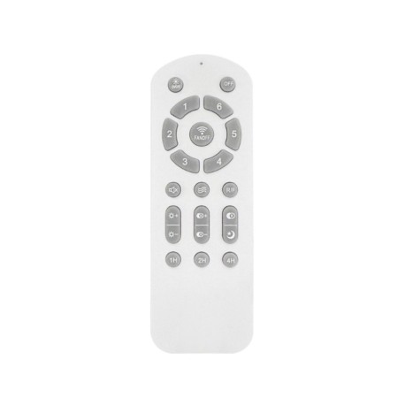 Ventilador de techo Charly L 80w CCT blanco CristalRecord