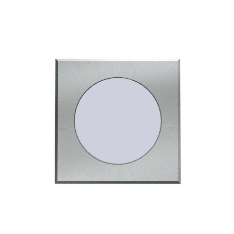 Empotrable de pared Inma 2w 3000k cuadrado Sulion