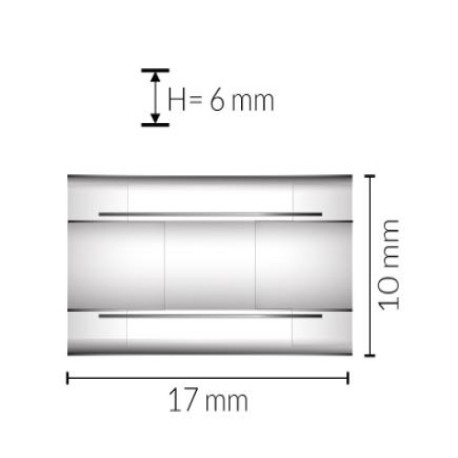 Conector tira led COB 8mm LDVlighting