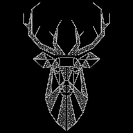 Motivo Reindeer Face Straight Prilux
