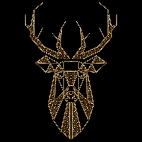 Motivo Reindeer Face Straight Prilux