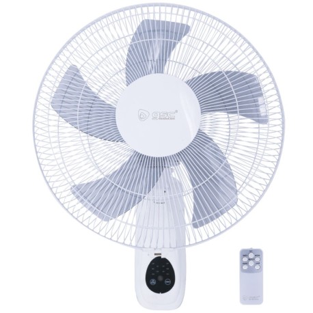 Ventilador de pared Barsi con mando blanco GSC