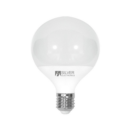 Bombilla LED DECORATIVA Globo 12W E27 Silver Sanz