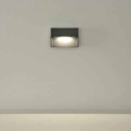 Aplique de pared Nashira 3000K Antracita de ACB Iluminación