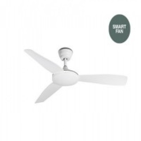 Ventilador de techo ISLOT blanco con motor DC de Faro