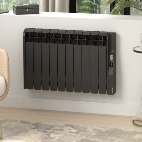 Radiador eléctrico wifi bajo consumo Kyros Short negro 1250w Rointe