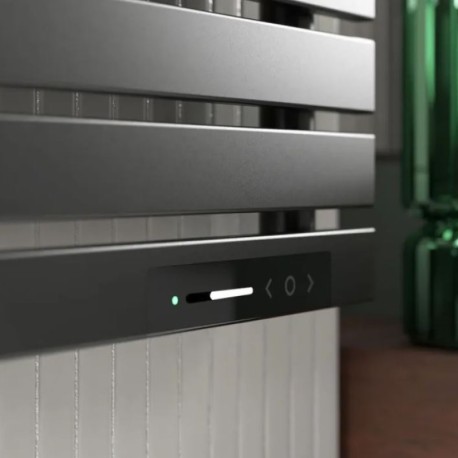 Toallero NEØ digital bajo consumo con wifi negro Rointe