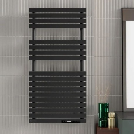 Toallero NEØ digital bajo consumo con wifi negro Rointe